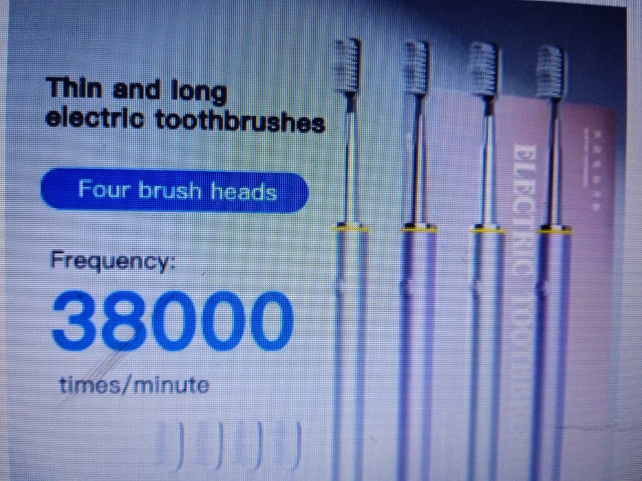 Электрическая зубная щетка Mental Thin Brush Body