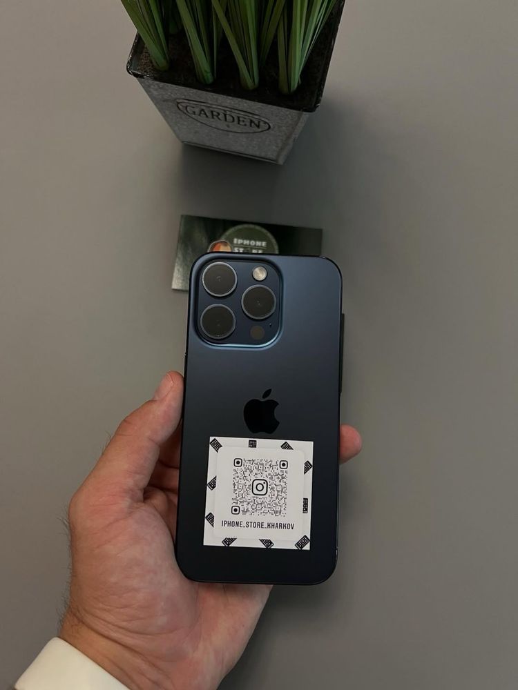 iPhone 15 Pro,256GB,Blue!Neverlock!Гарантия!Магазин!