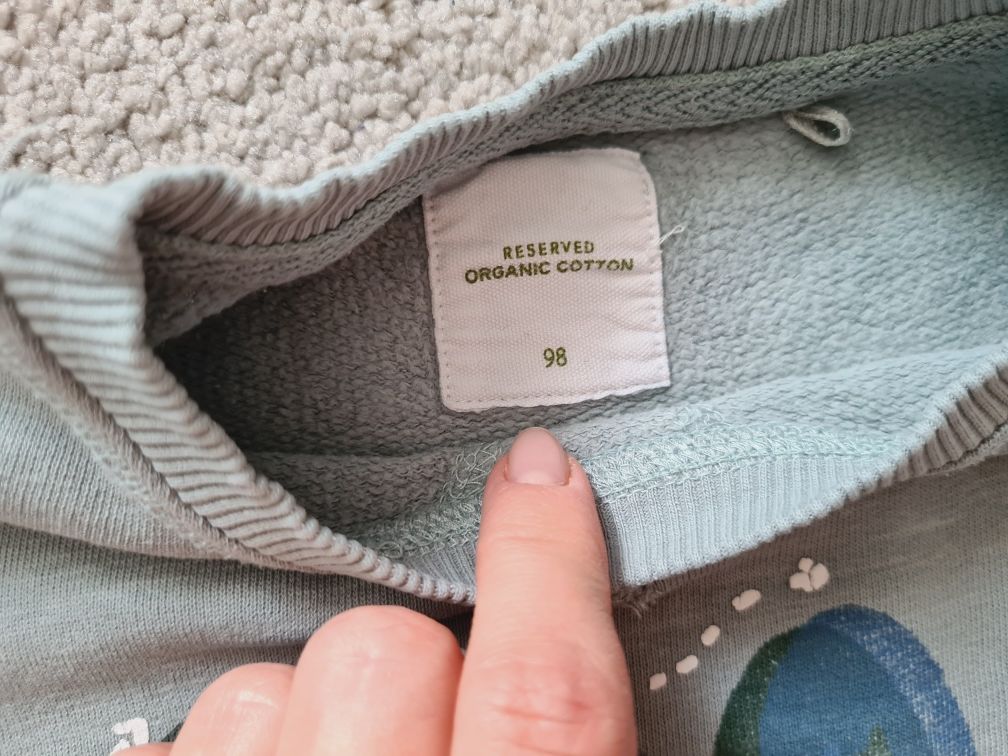 2x bluza chłopięca Reserved r. 98 basic bawełna
