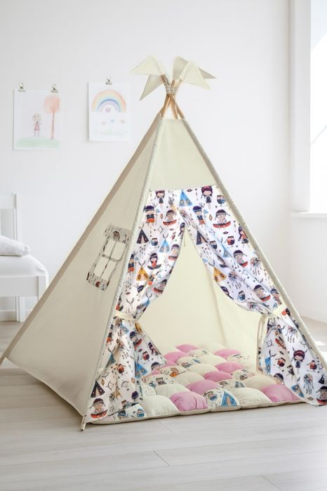 Вігвам дитячий за кращою ціною. Намет у наявності. Шатро текстиль