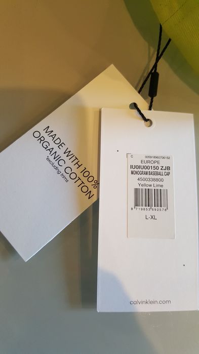 Nowa czapka Calvin Klein damska