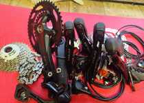 Sprzedam zestaw Shimano grx400 2/10 + drugi komplet klamek z zaciskami