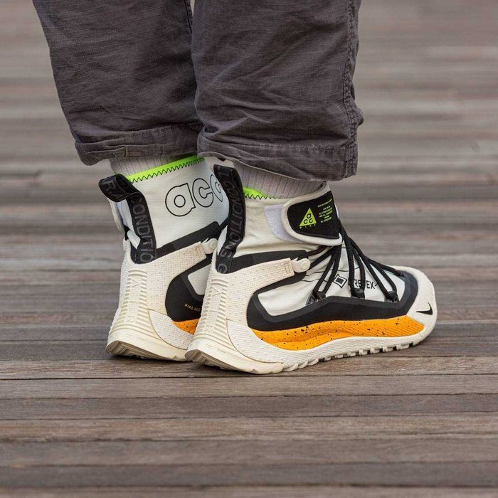 Кросівки Nike ACG Terra Antarktik Gore-Tex White/Orange premium