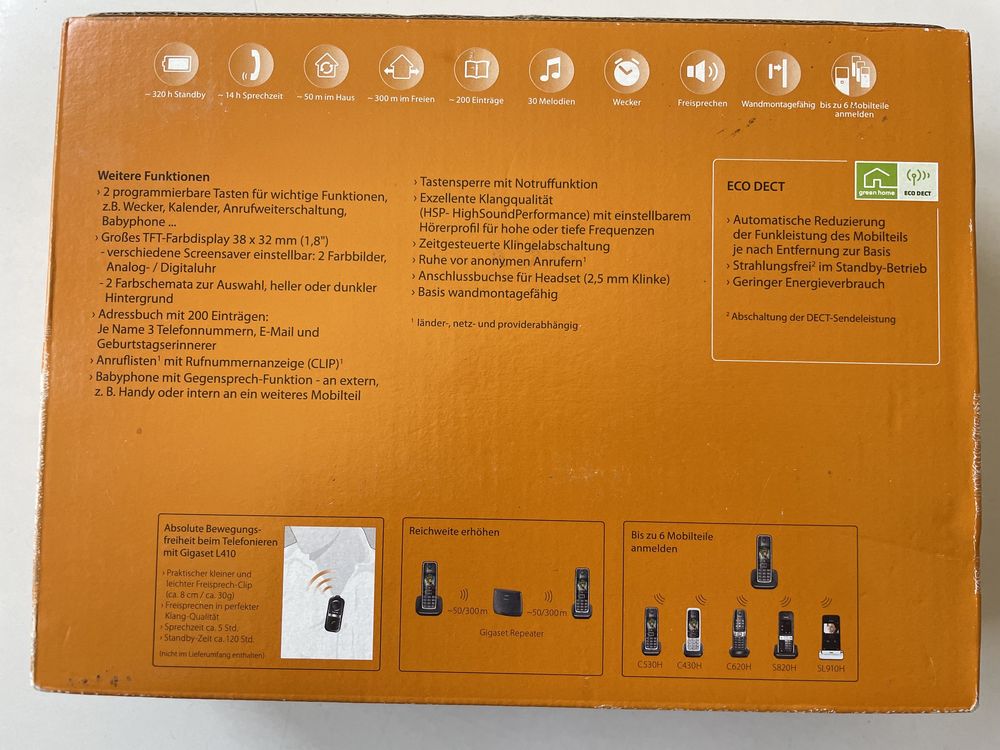 Telefon stacjonarny Gigaset C530