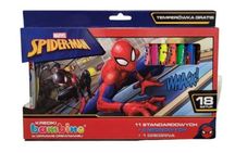 SPIDER-MAN Kredki BAMBINO 18 szt. nowe