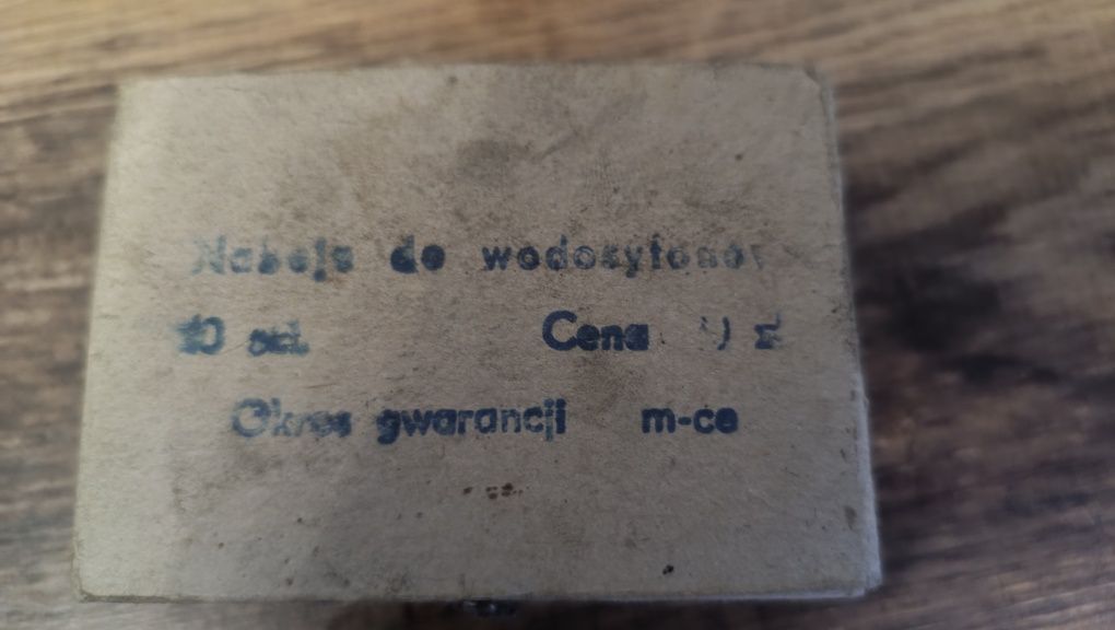 Syfon z 10 nabojami, wodosyfon PRL