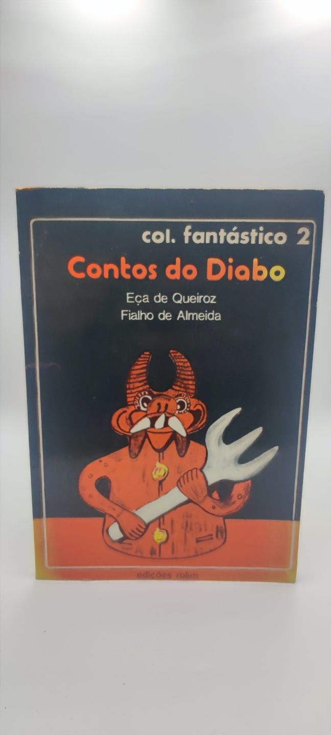 Livro- Ref CxB - Eça de Queiroz / Fialho de Almeida - Contos do Diabo