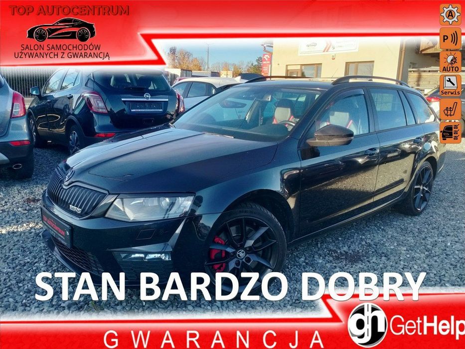 Skoda Octavia RS EDITION 2.0 TDI 184 KM Klimatronic Navi Full Opcja