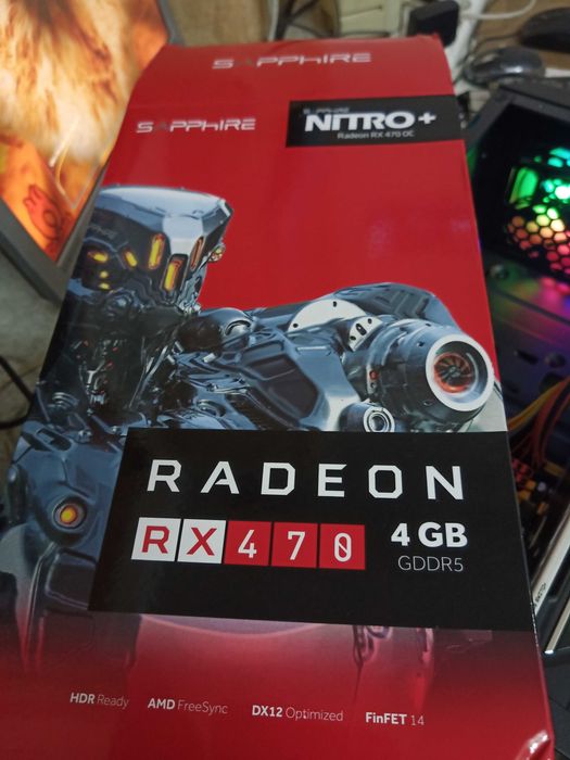Видеокарта Sapphire RX 470 4Gb