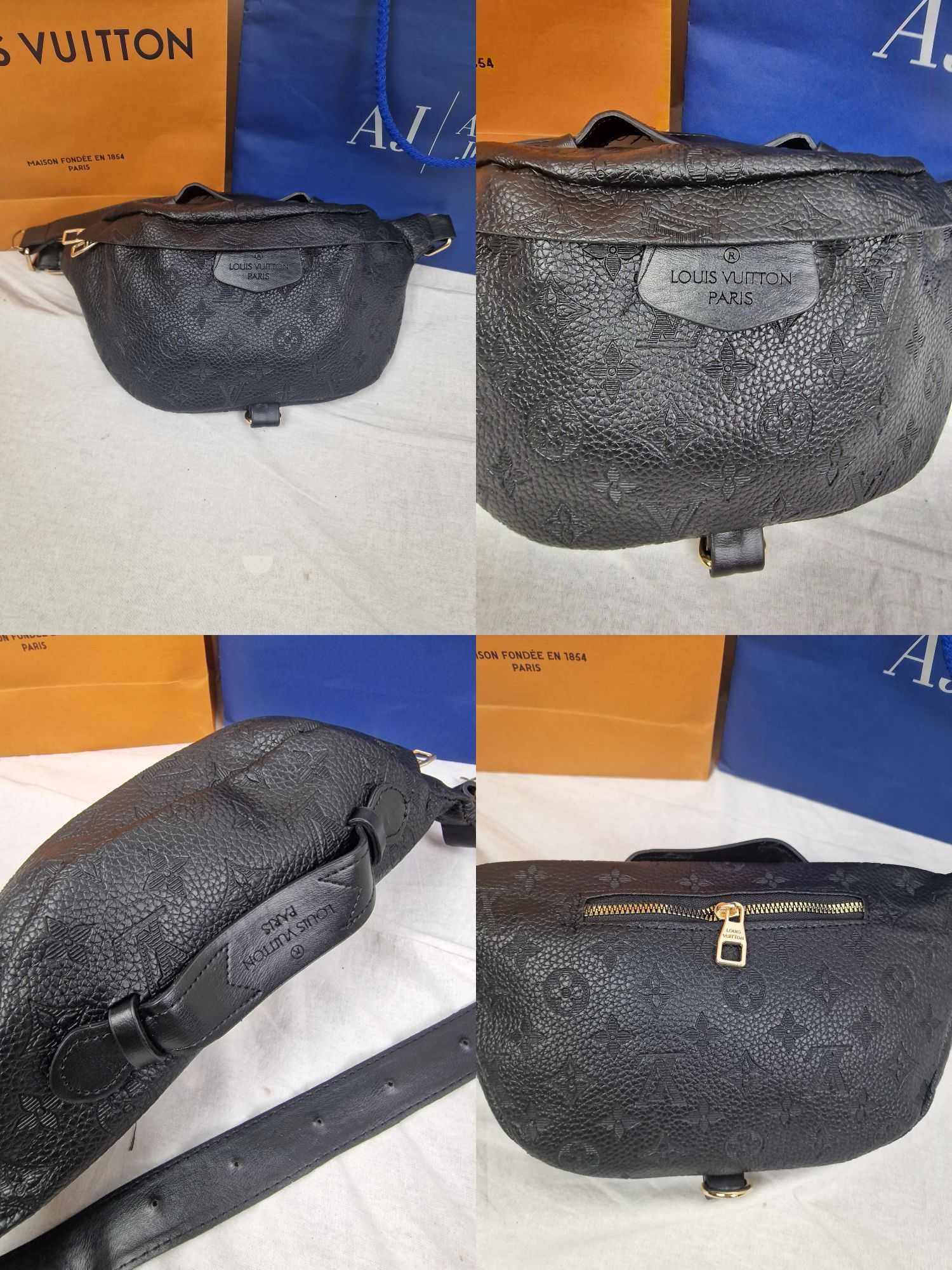 Listonoszka nerka Louis Vuitton wytłaczana nowość premium