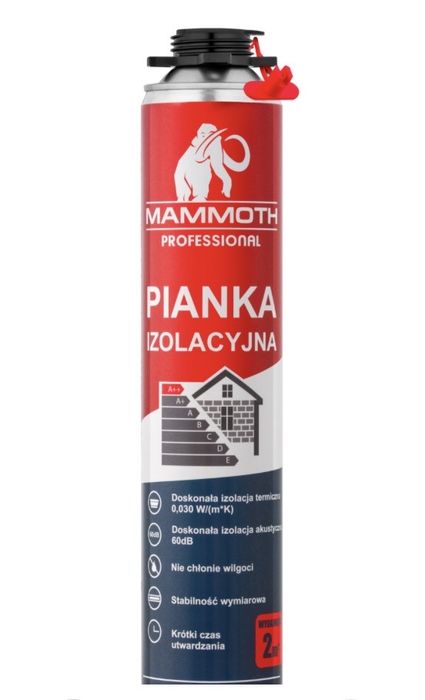 Pianka natryskowa Mammoth PUR – izolacja nowej generacji