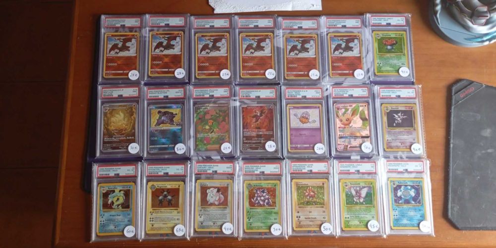 Cartas pokemon avaliadas