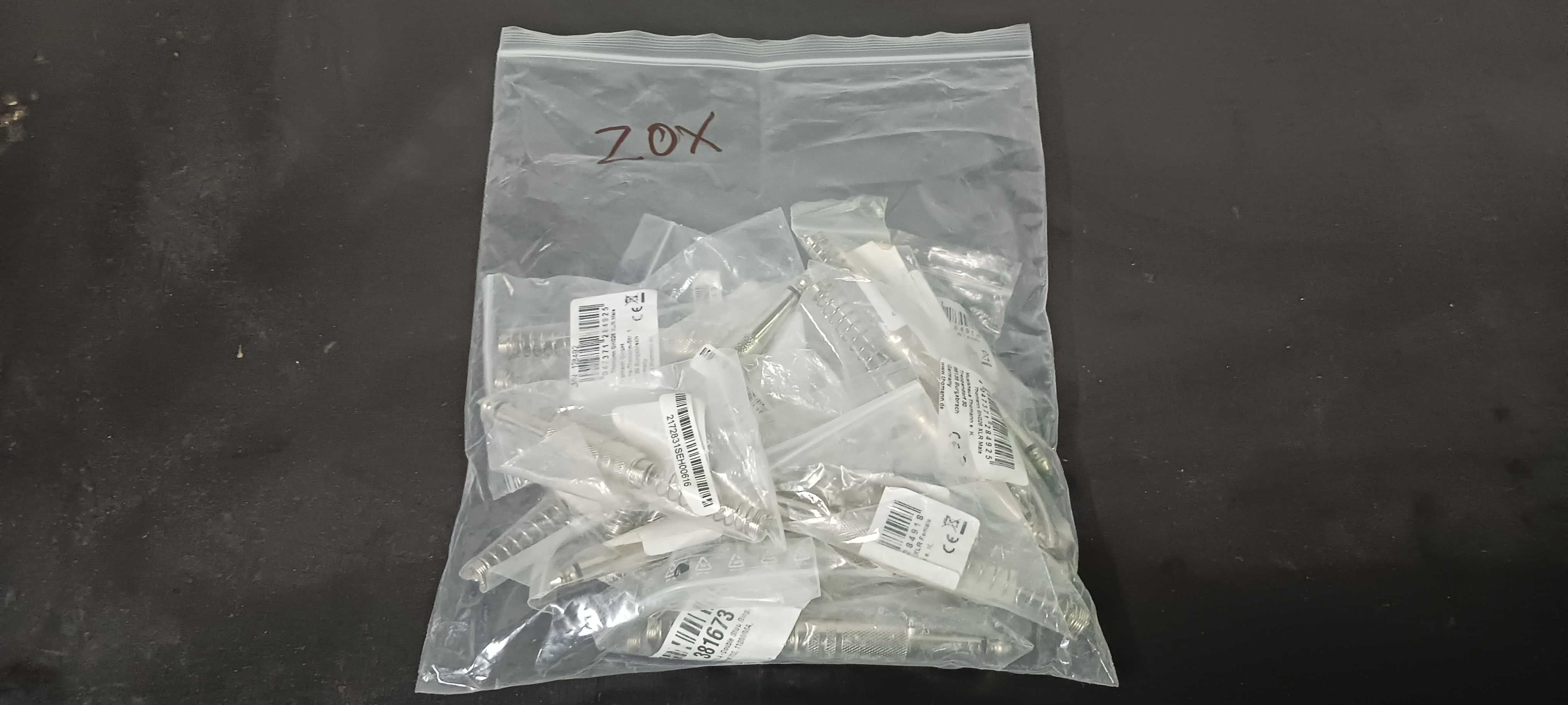 Jacks 6.3mm - 20 unidades - NOVOS THOMANN