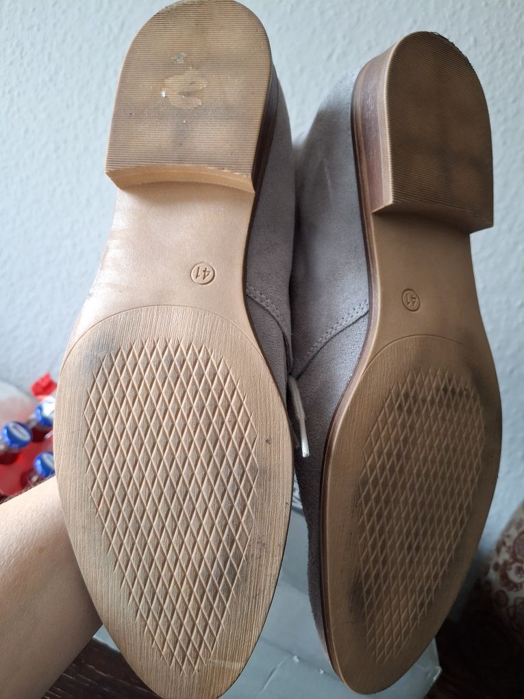 Catwalk  wiosenne botki zamszowe 41