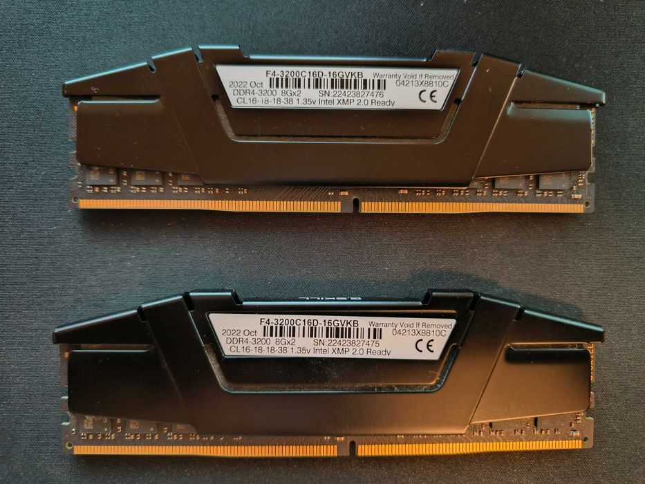 Memória RAM G.Skill Ripjaws V DDR4 16GB (2x8GB)