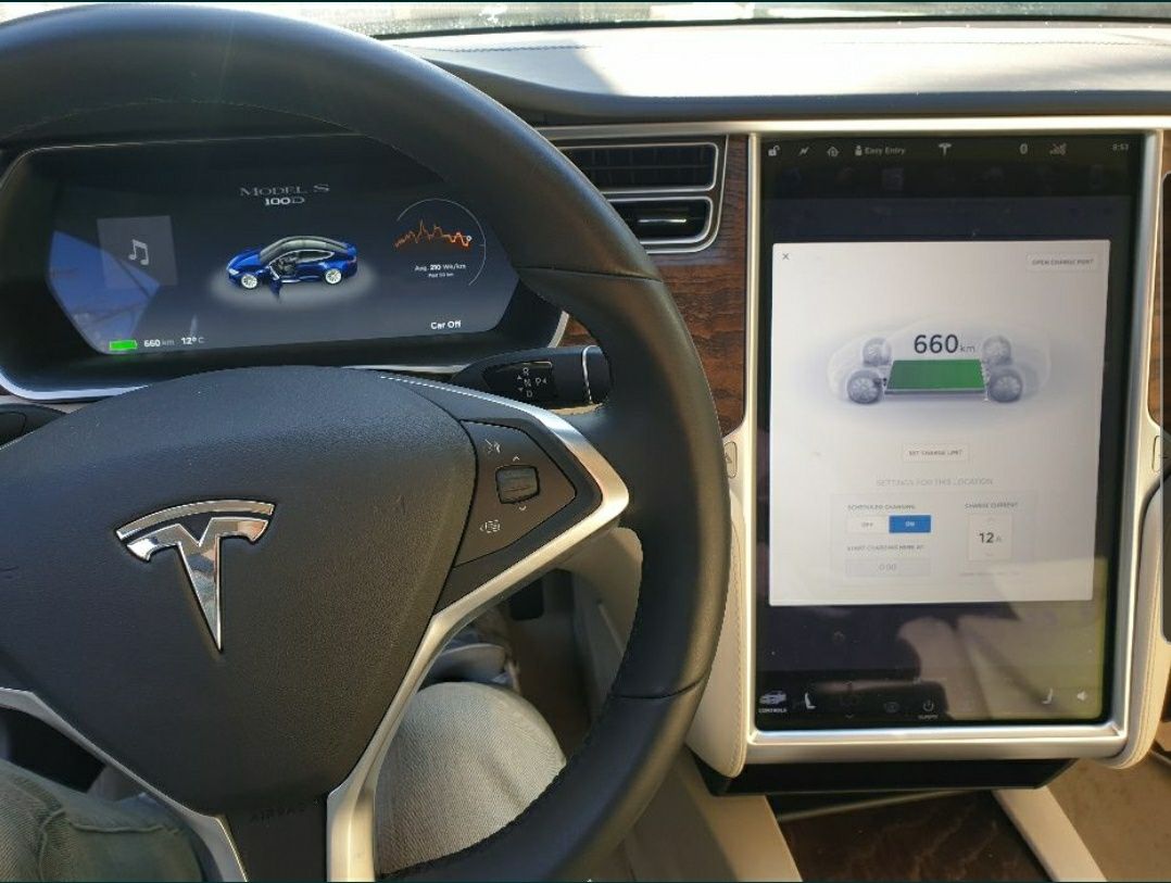 Tesla Model S100D 600км 2017г Новая!