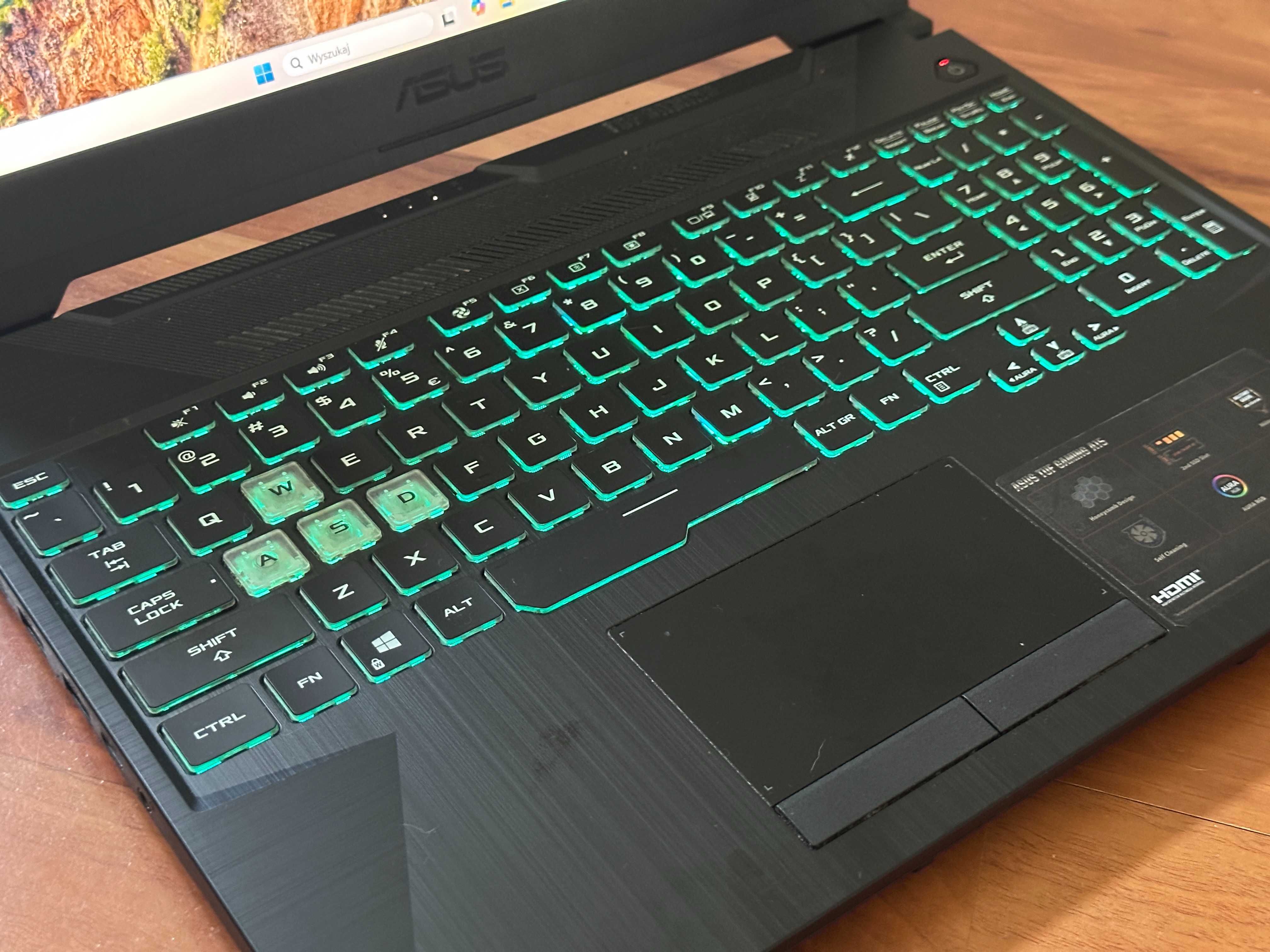 Laptop Gamingowy ASUS TUF A15 R7 1660TI 16/512GB