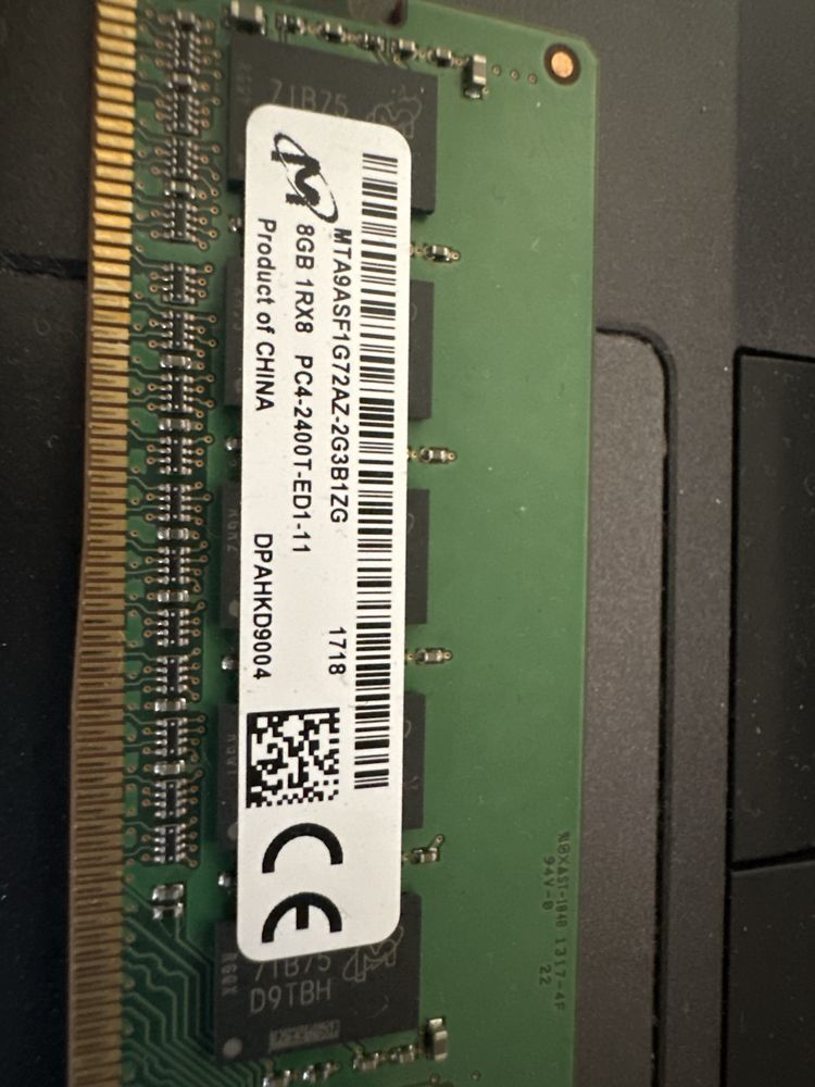 Memoria 8Gb U-DIMM para servidor HP