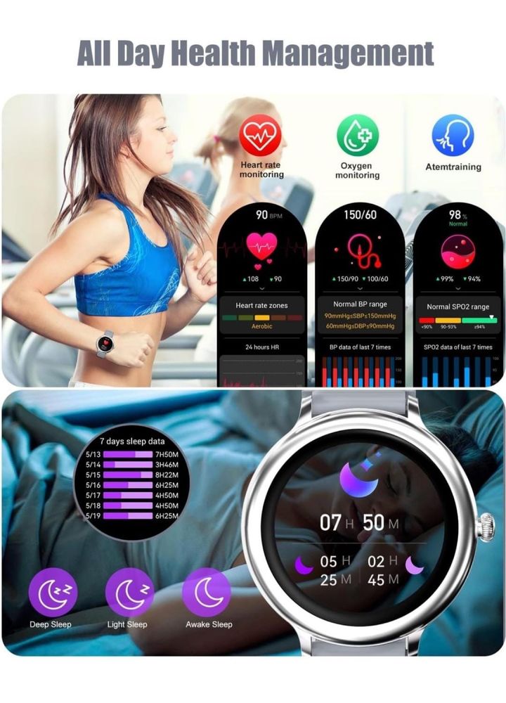 Smart Watch damski tracker fitness