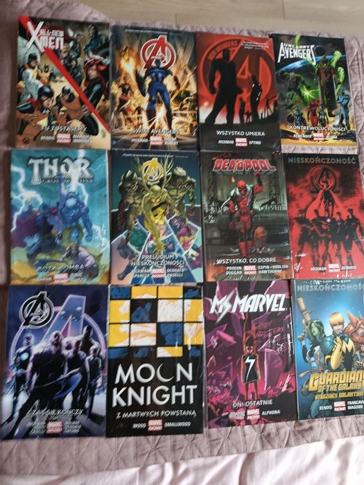 Komiksy Marvel szeroki wybór