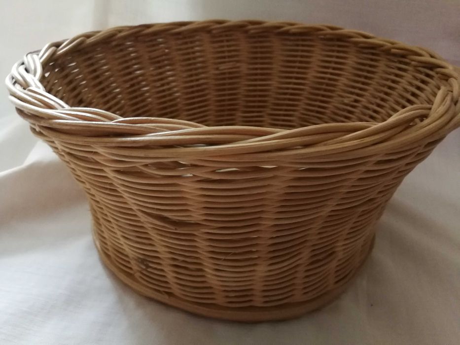 Koszyk wiklinowy duży do przechowywania i dekoracji