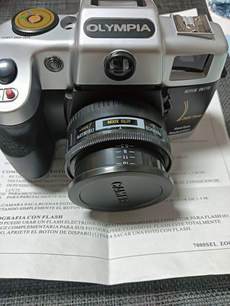 Máquina fotográfica Olympia
