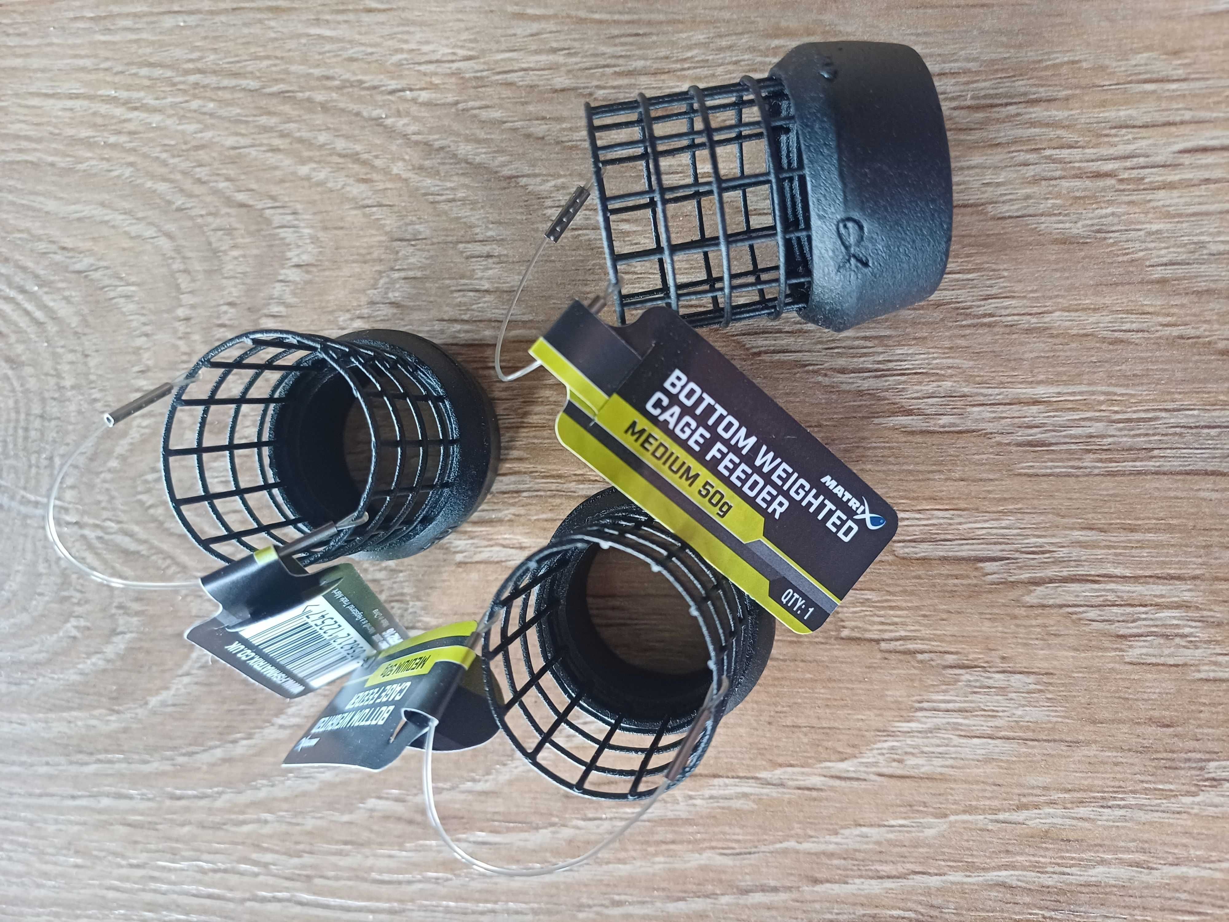 Koszyk zanętowy Matrix Bottom Weighted Cage Feeder Medium 50g - 3 szt.