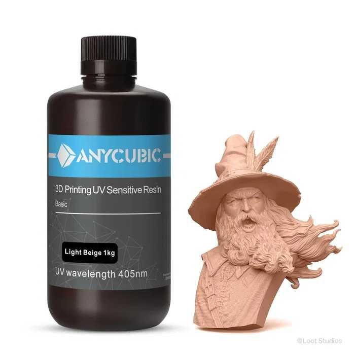 Colored UV Resin - Фотополимерная смола Basic (7 цветов) / anycubic/