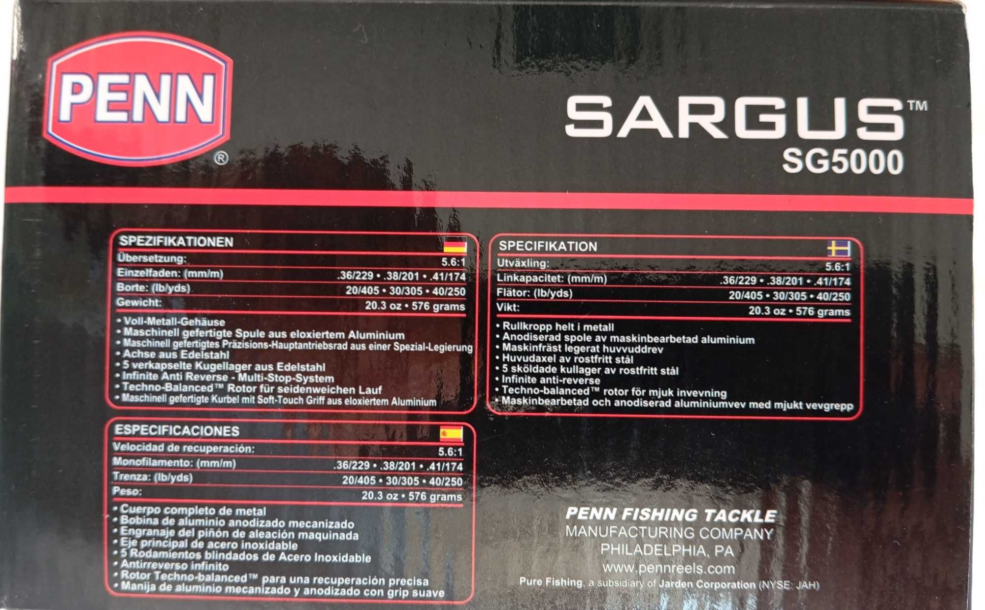 Carreto Penn Sargus SG 5000