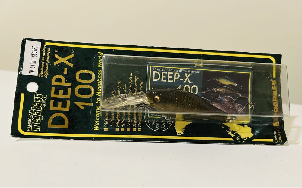 Wobler Megabass Deep-X 100 Twilight secret