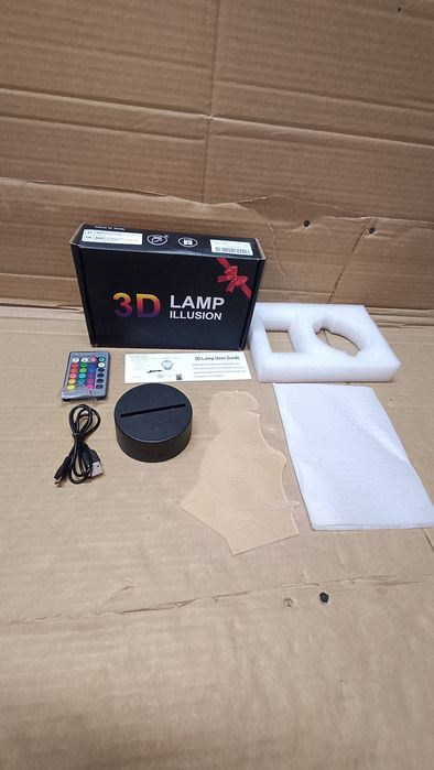 lampka nocna Led RGB dinozaur różne kolory+ pilot