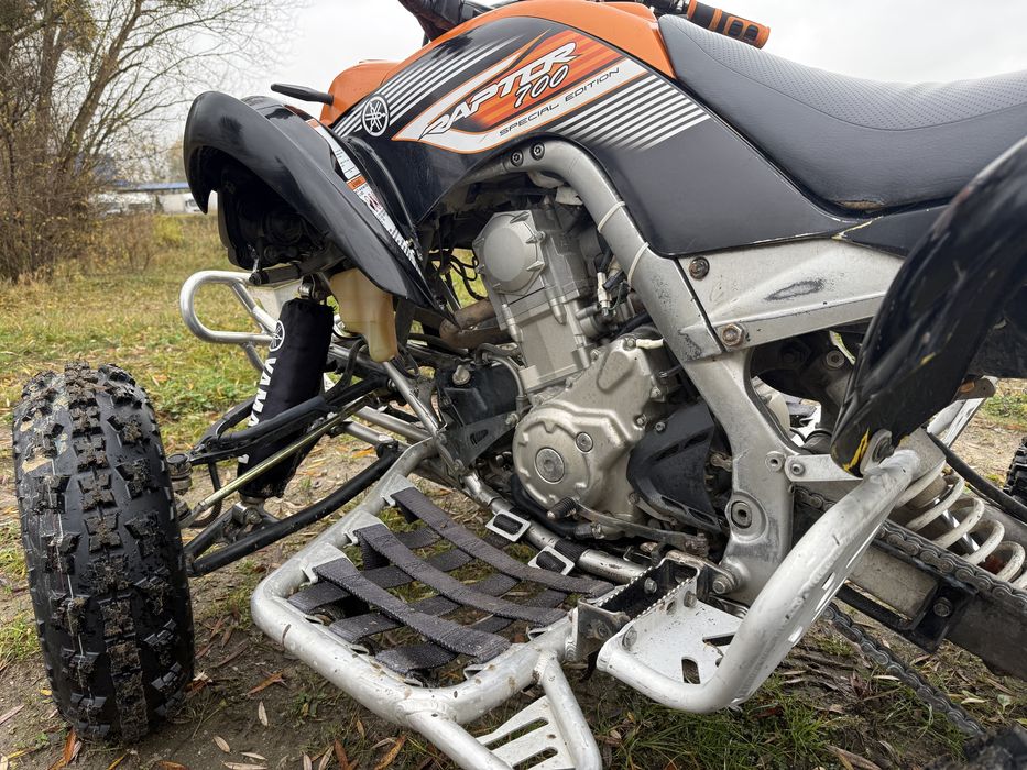 Yamaha raptor 700 zarejestrowany!