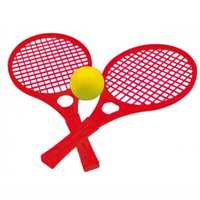 Rakietki Tennis Paletki Dla Dzieci Zestaw Czerwony