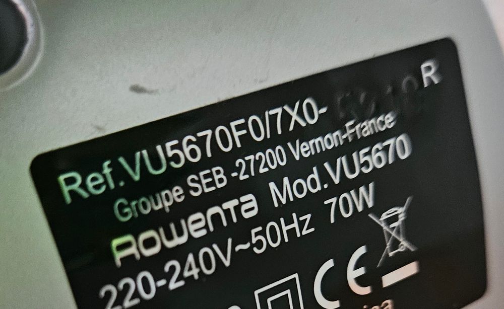 Wiatrak Rowenta wentylator VU5670F0 Turbo Silence Extreme