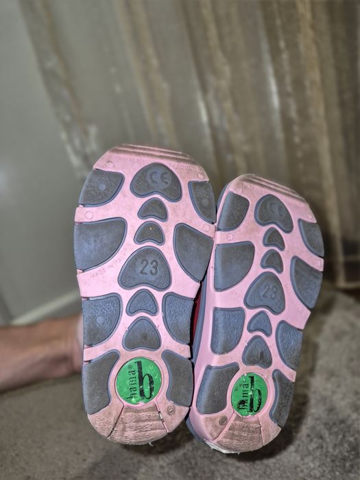 Гумові чоботи розмір 23