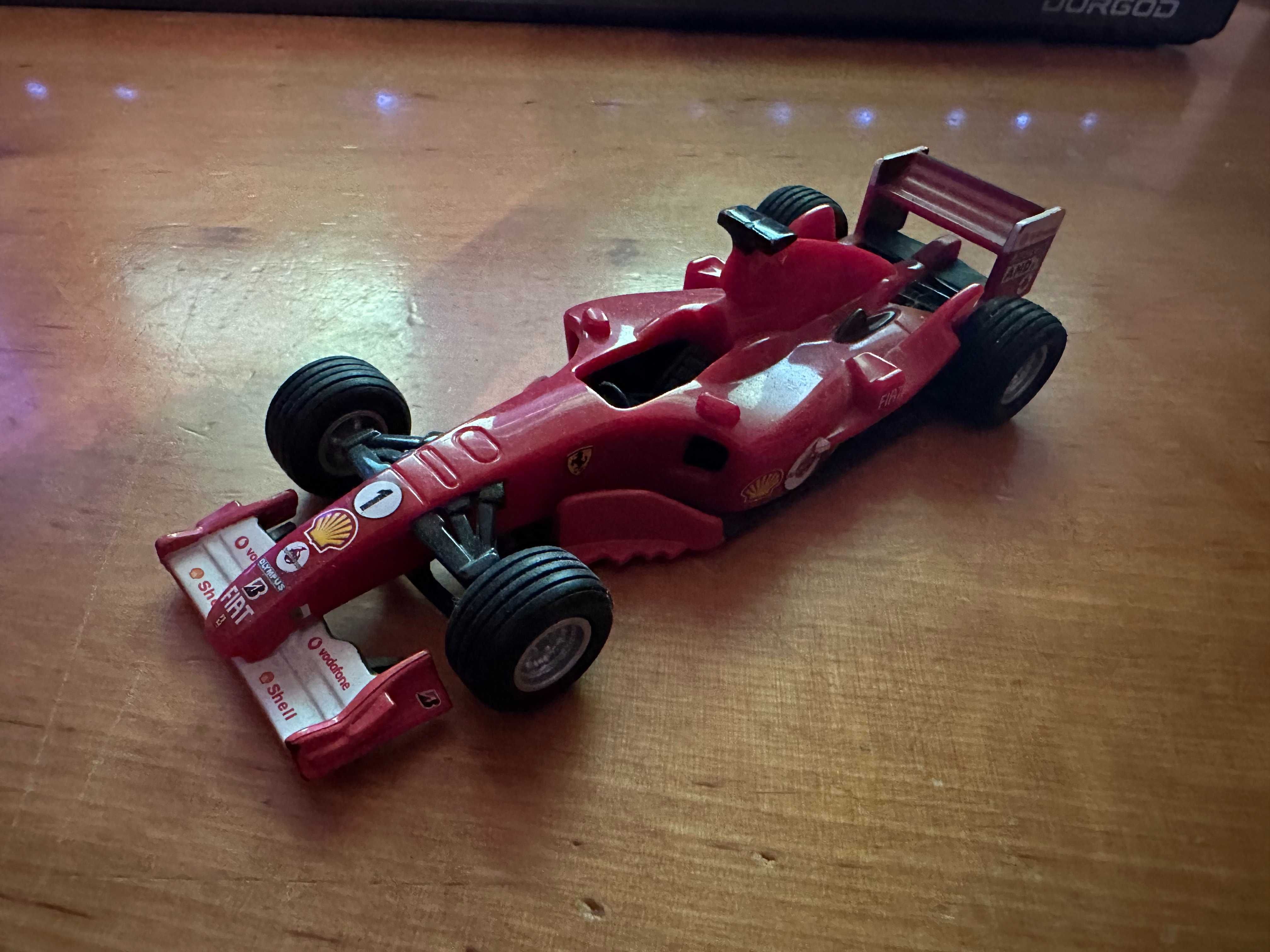 Shell Ferrari F1 samochodzik Schumacher