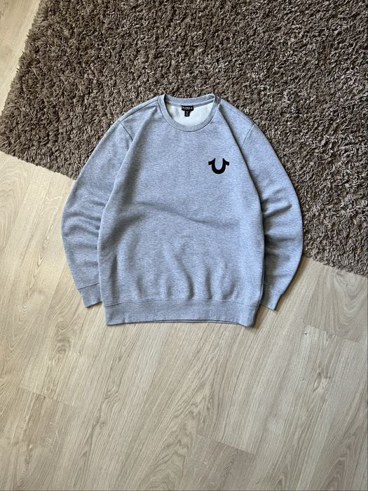 Свитшот True Religion серый