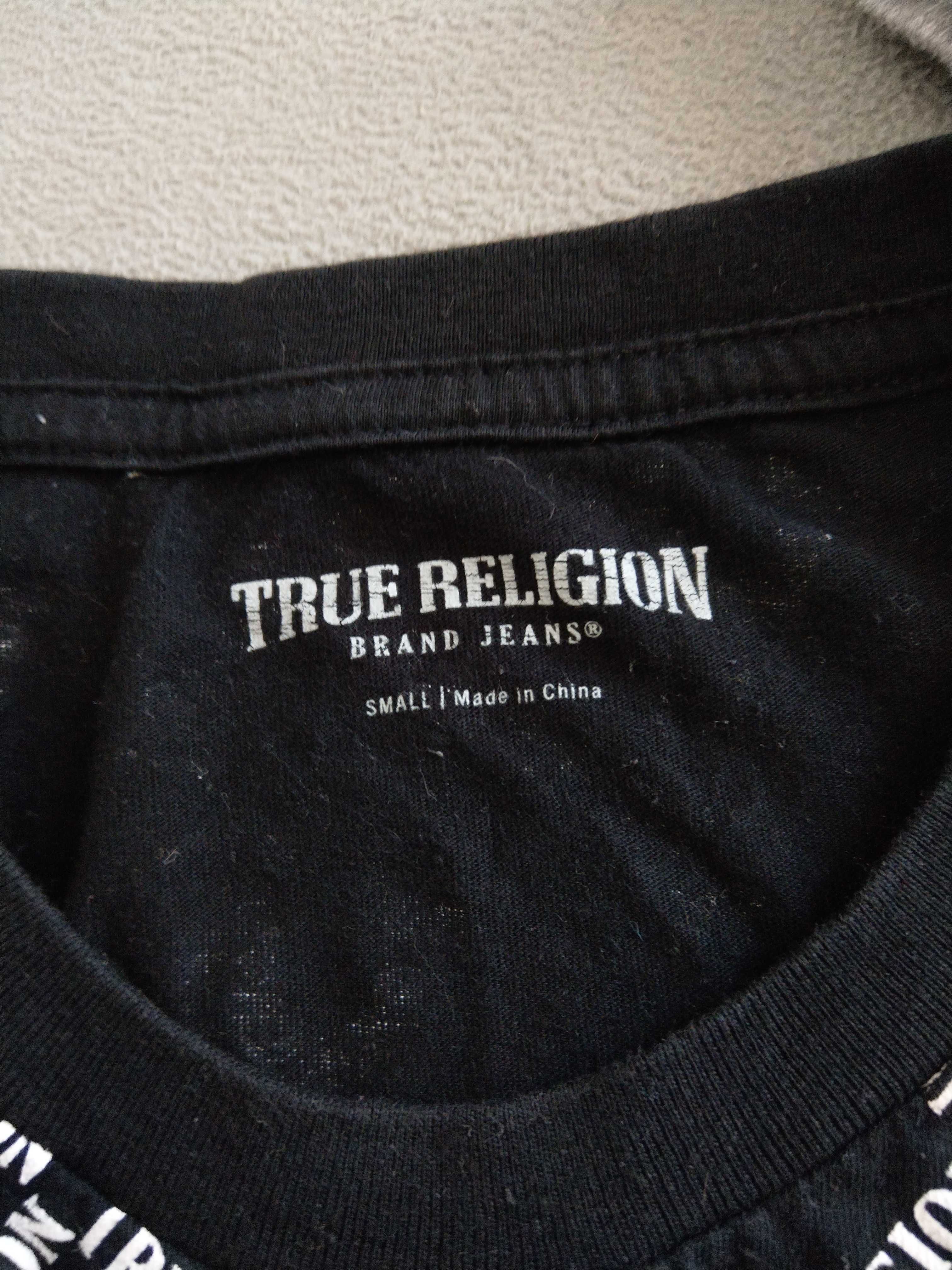 t-shirt True Religion monogram logo custom fit(unisex)