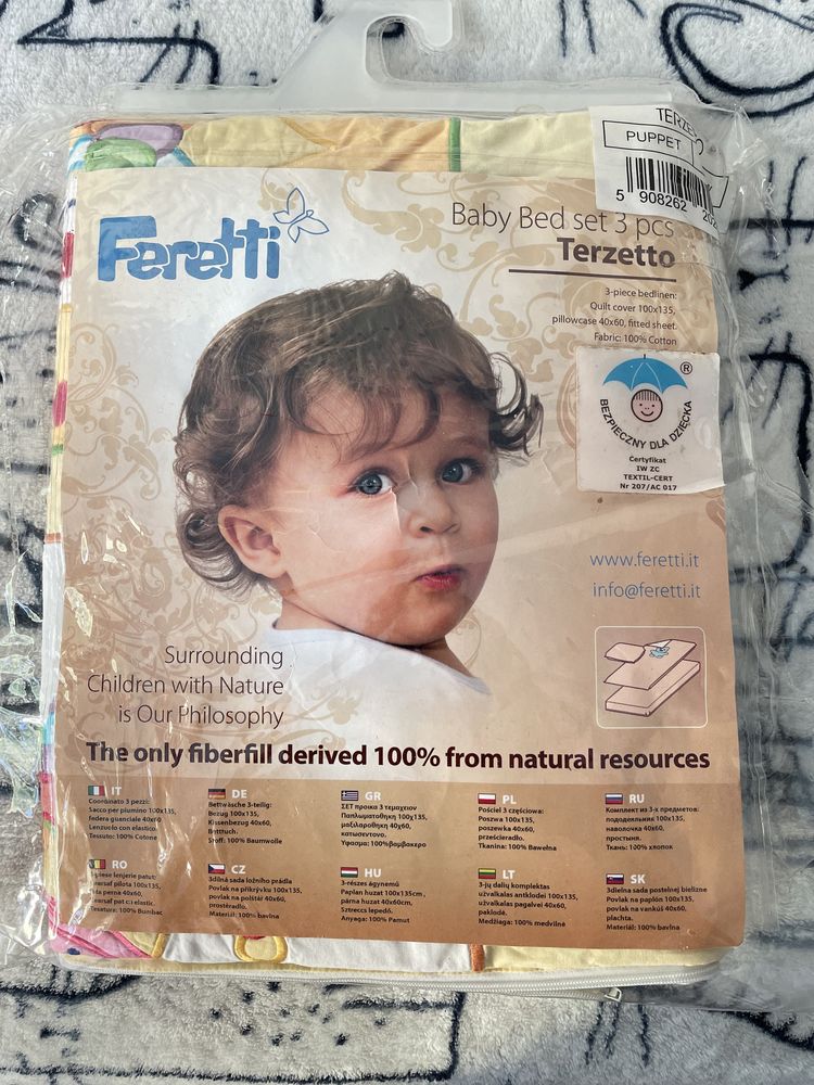 Feretti— pościel dziecięca—-3-częściowa