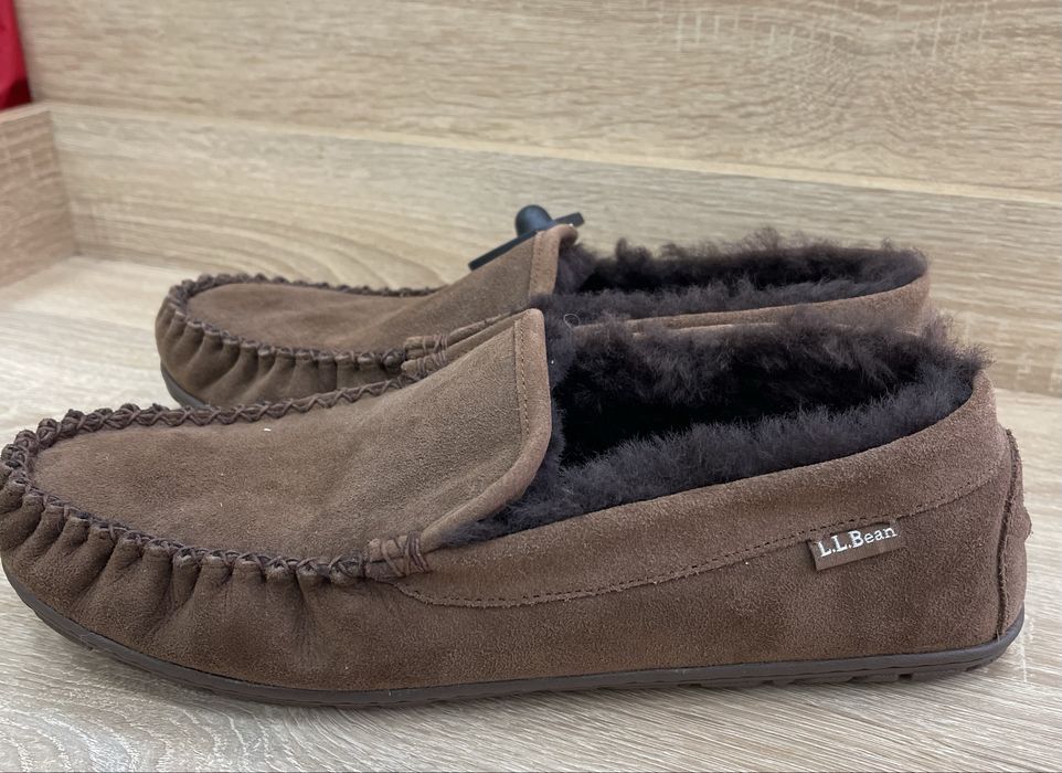 L.L.Bean Wicked Good  натуральные мокасины мужские