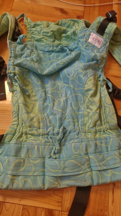 Nosidło Fidella zielono-niebieskie