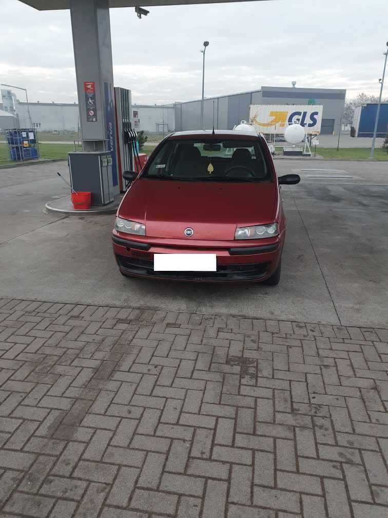 Fiat Punto II 1.2 benzyna 8V 5drzwi kolor wiśniowy 132/F na części