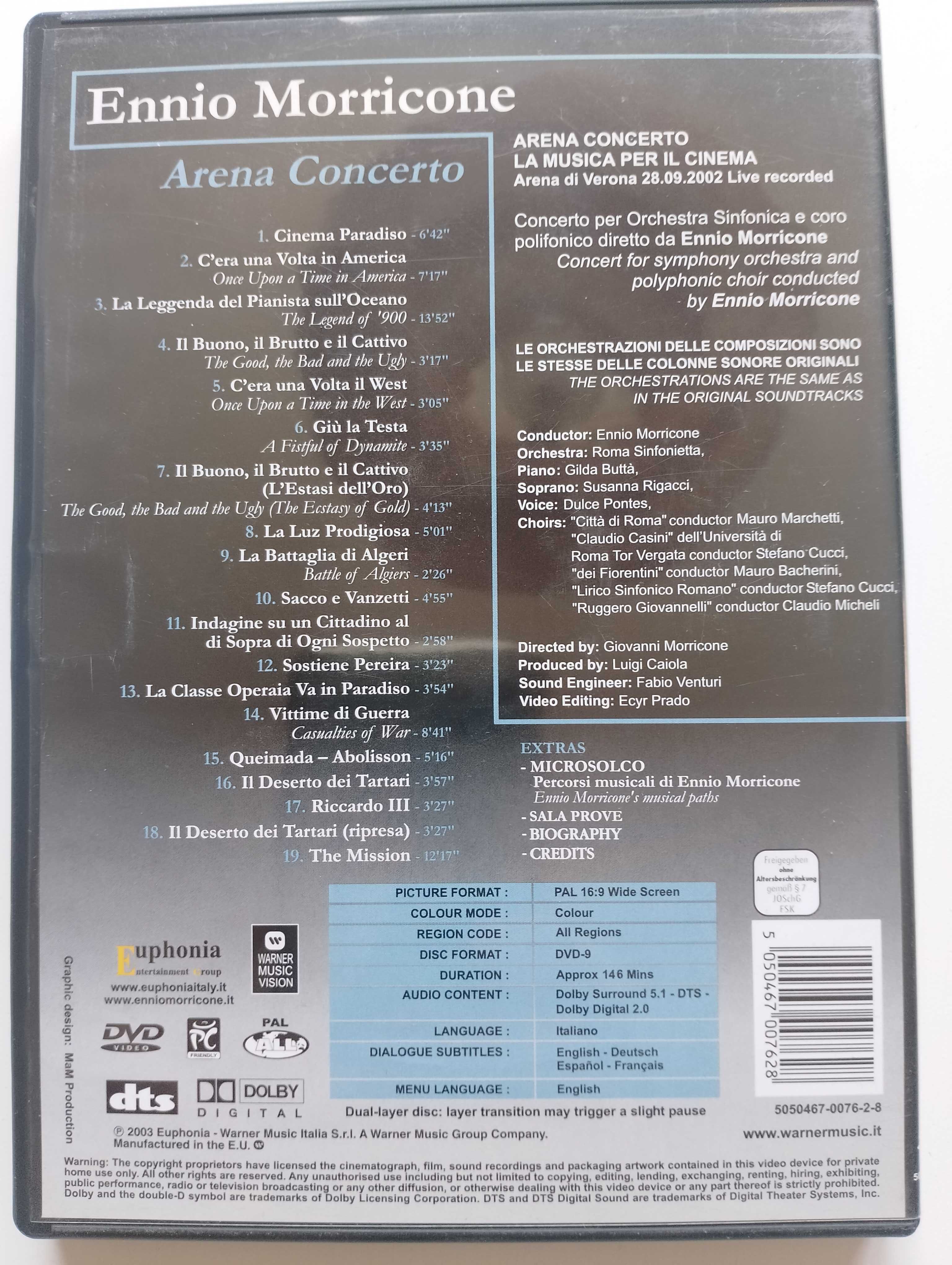 Ennio Morricone: Arena Concerto DVD