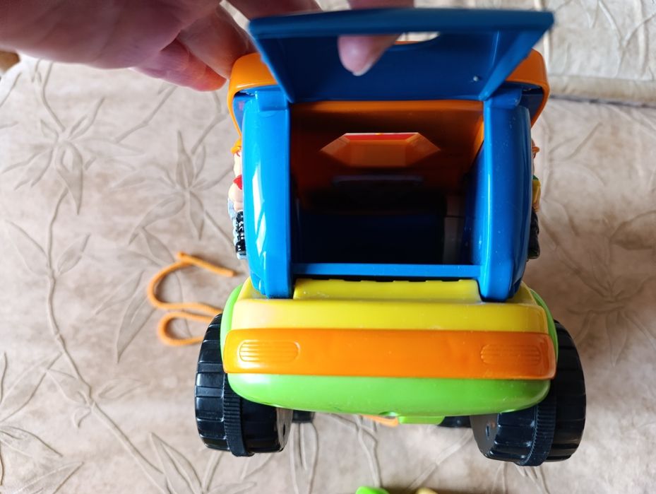 Подарунок на Миколая Сортери музичні Kiddieland Черепаха та Сміттєвоз