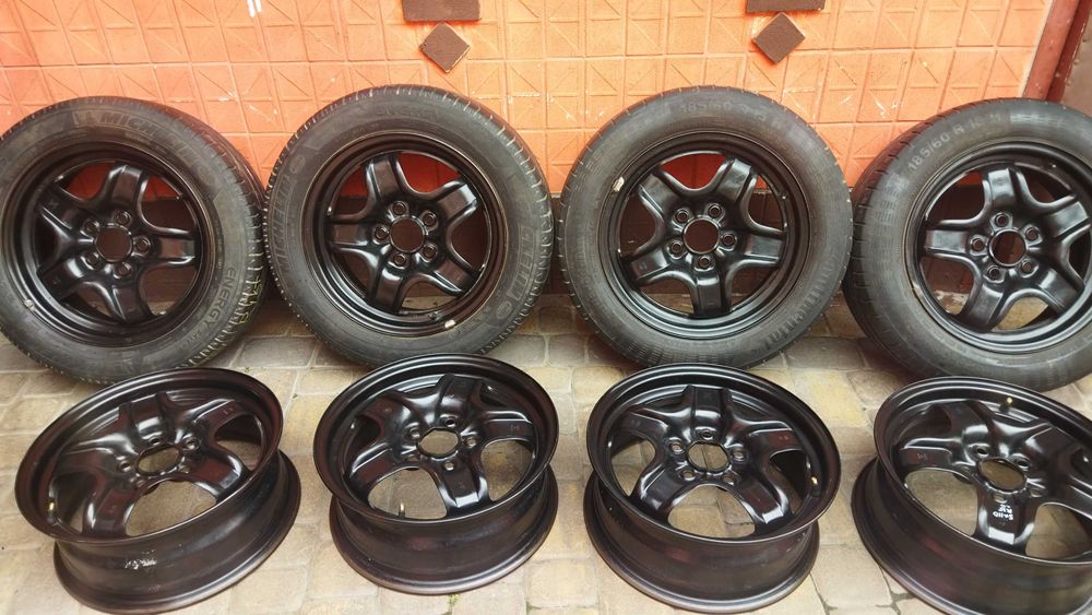 Диcки+резина 185-60  Jeep-Opel ASTRA,VECTRA,ZAFIRA,Meriva 5х110