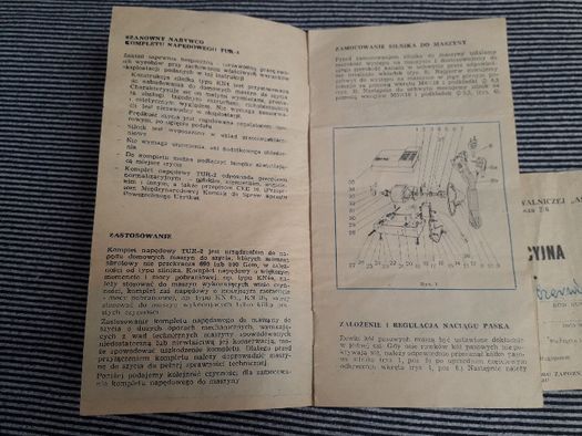 Dokumenty z prlu -Instrukcja obsługi TUR 2-1984 rok -