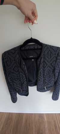 Blazer Preto e Cinza