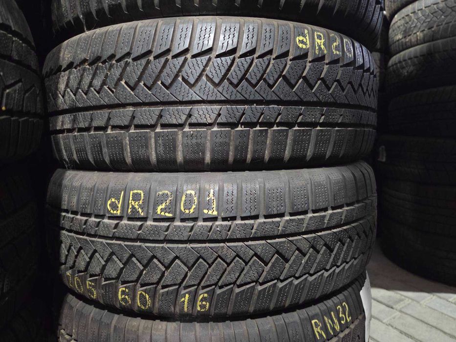 Зима Шини Б/У 205 60 16 Зимові колеса Гума шини з Європи стан нових бу