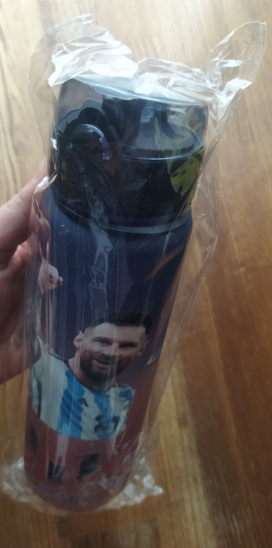 Nowy bidon Leo Messi piłkarski na trening