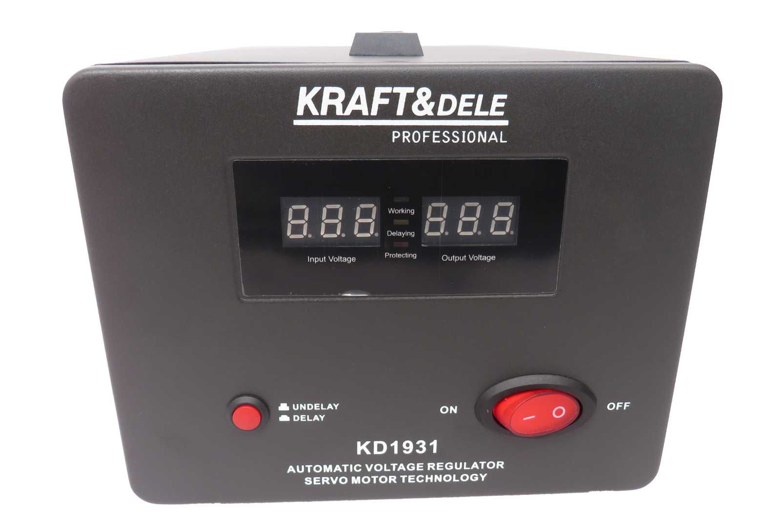 KRAFT&DELE Stabilizator Napięcia Prądu Avr 1000va Do Agregatu